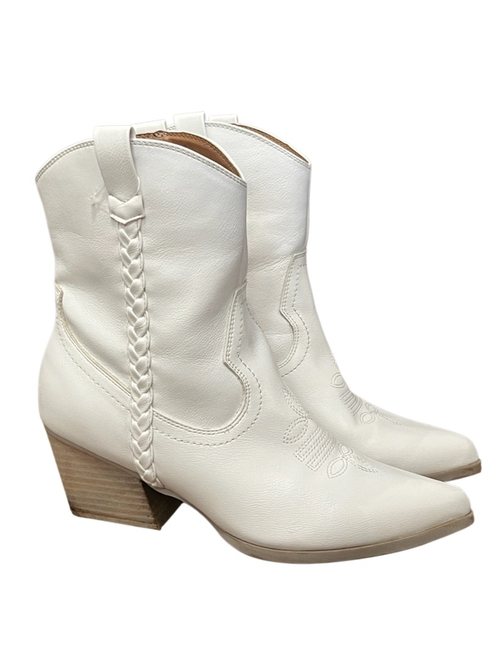 Dolce Vita Western Boots Ivory Size 11
